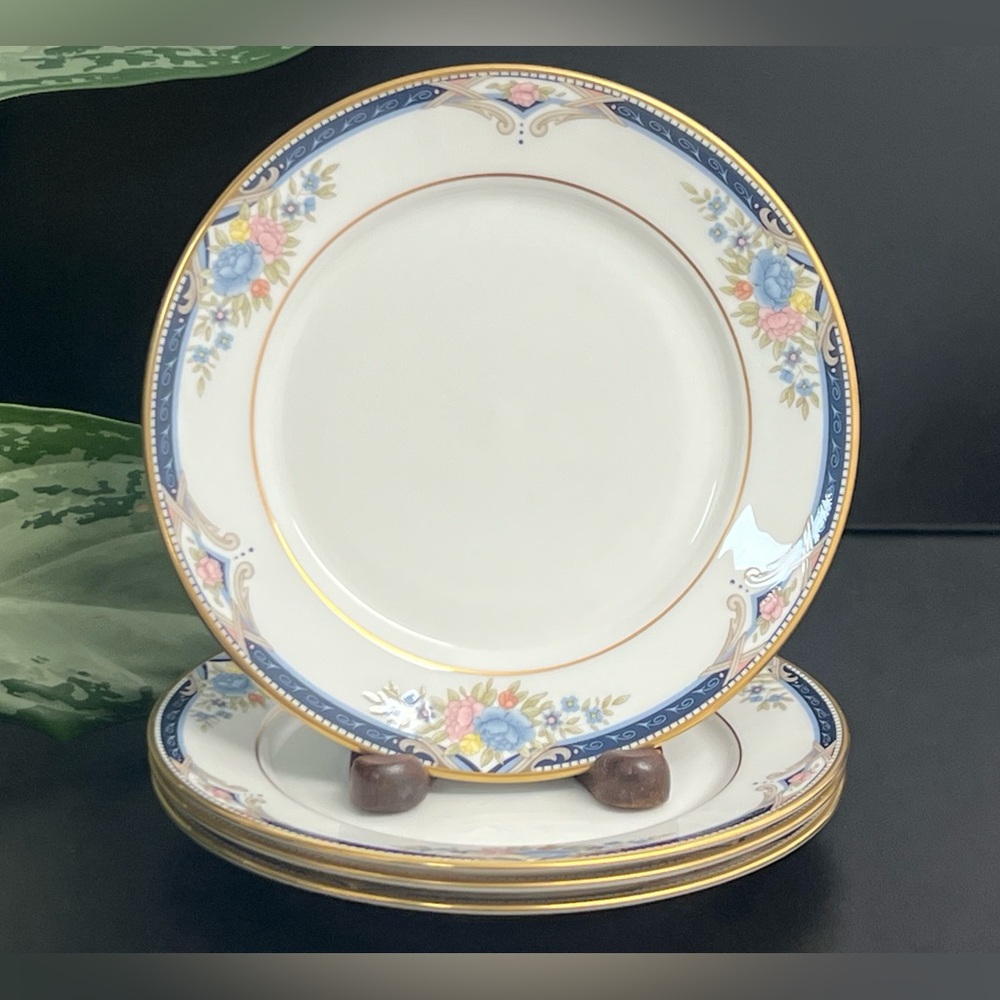 4 Lenox Fine Bone China Debut Collection “Abigail” Bread and Butter Plates